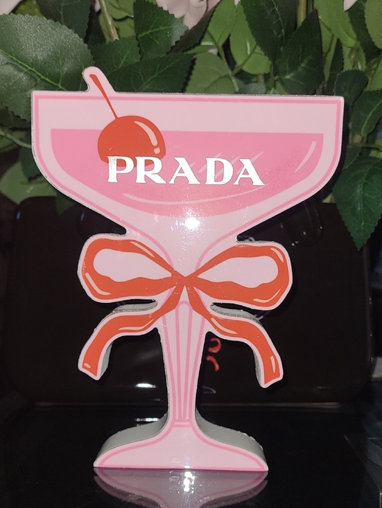 Luxury Inspired Other - Chic Pink and Red Cocktail Accent Display